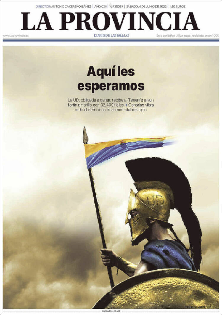 Portada de La Provincia (España)