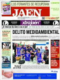 Portada de Diario Jaén (España)