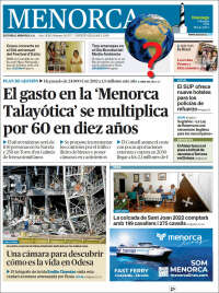 Portada de Menorca - Diario Insular (España)