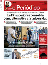 Portada de El Periódico (España)