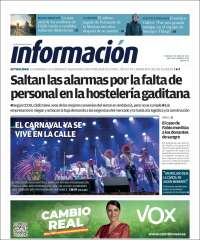 Portada de Información - Cadiz (España)