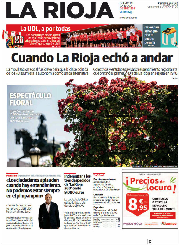 Portada de La Rioja (España)