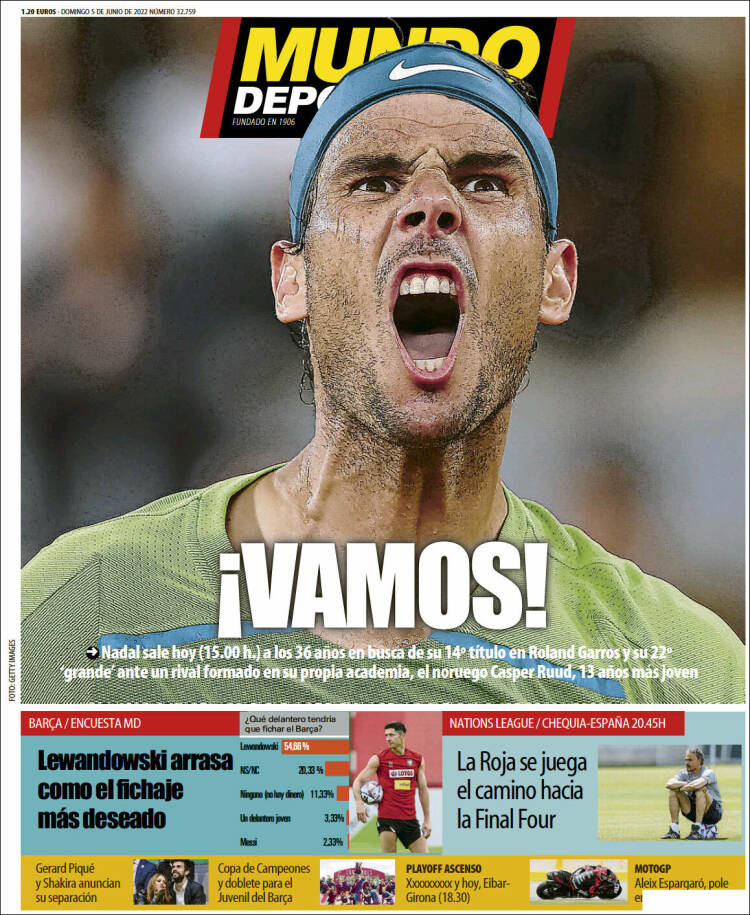 Portada de Mundo Atlético (España)