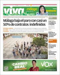 Portada de Viva Málaga (España)