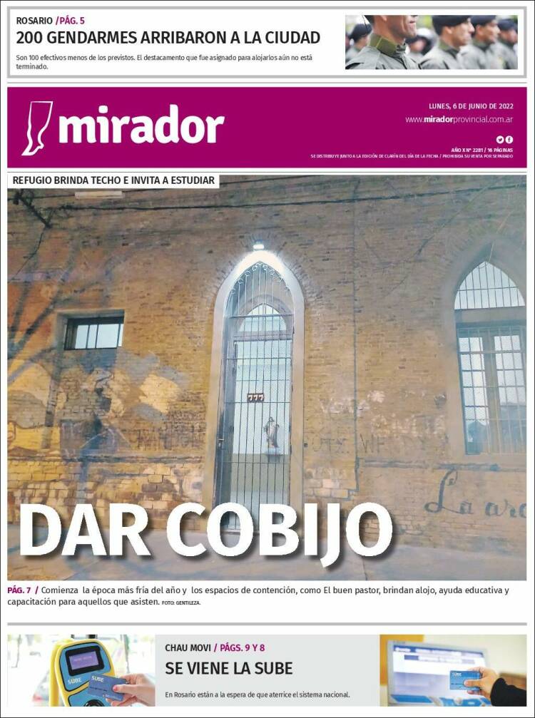 Portada de Mirador Provincial (Argentina)