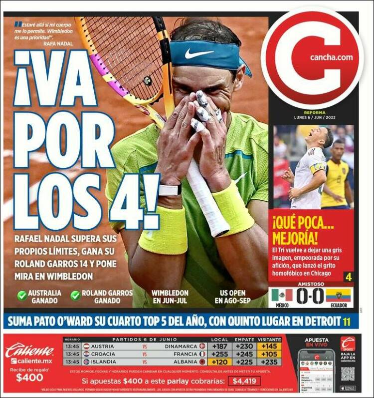 Portada de Cancha (México)