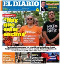 Portada de El Diario NY (USA)