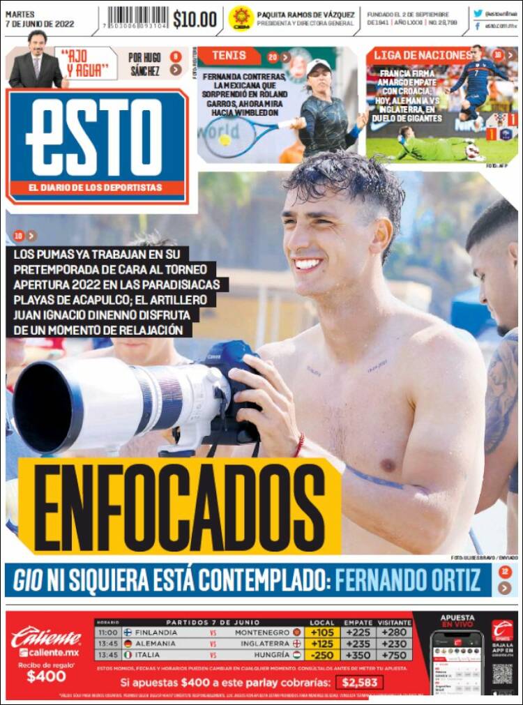 Portada de Esto (M&eacute;xico)