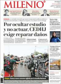 Portada de Milenio - Jalisco (M&eacute;xico)