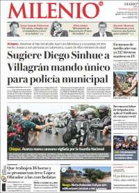 Portada de Milenio de León (M&eacute;xico)