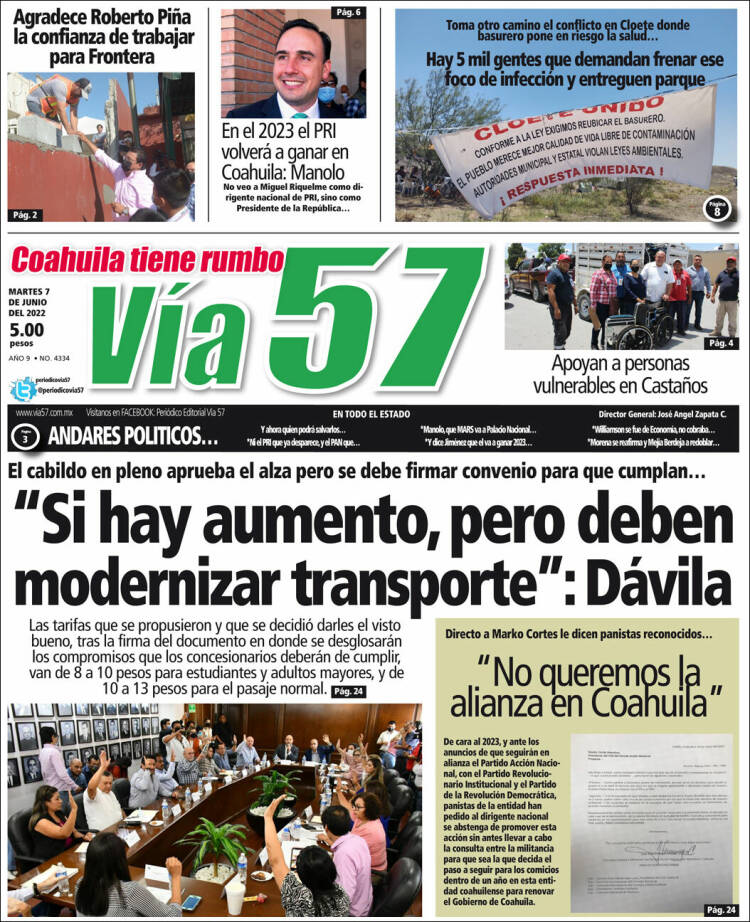 Portada de Via57 (M&eacute;xico)