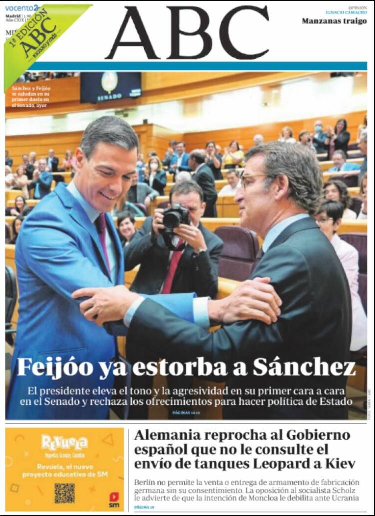 Portada de ABC (Spain)