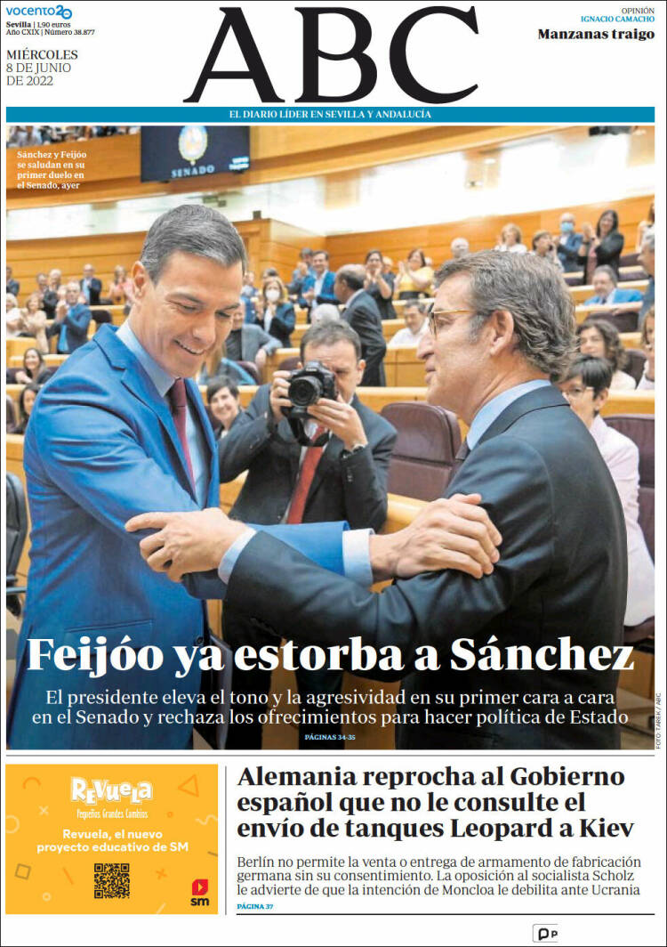 Portada de ABC - Sevilla (Spain)