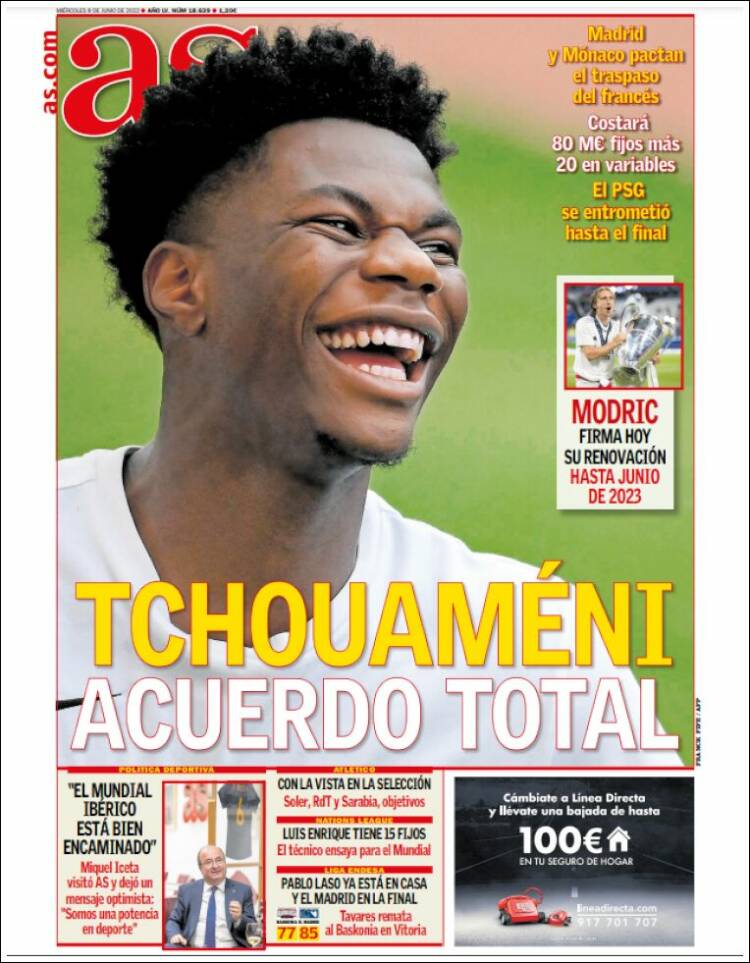 Portada de As (Spain)