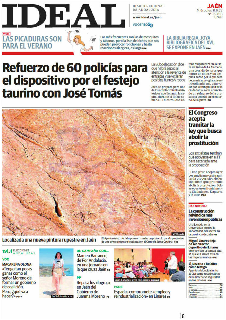 Portada de El Ideal de Jaén (Spain)