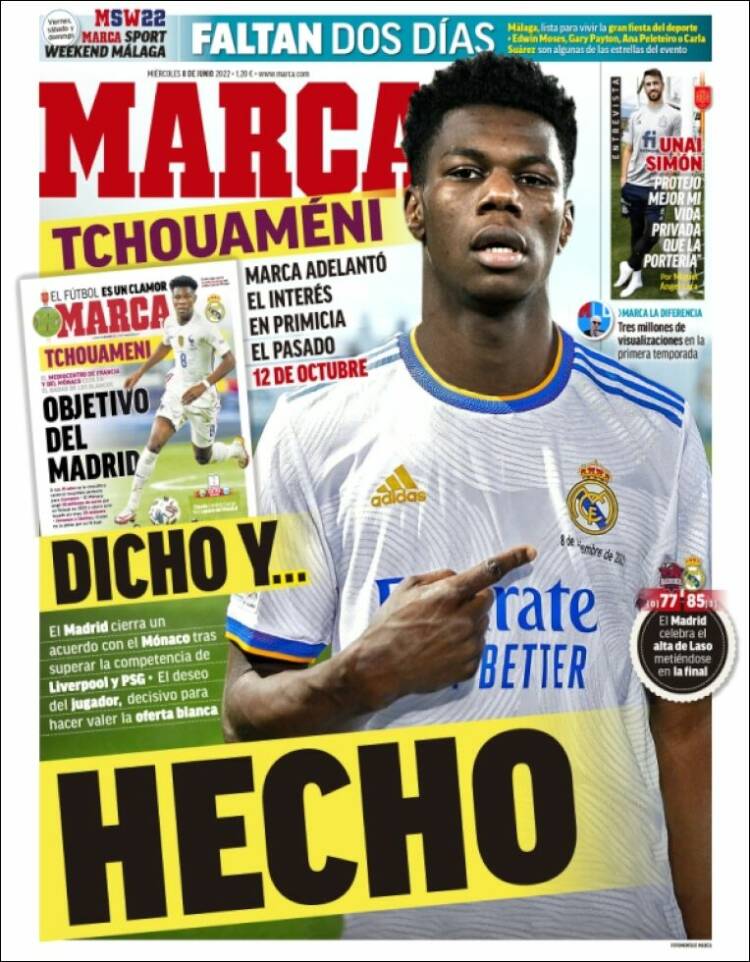 Portada de Marca (Spain)