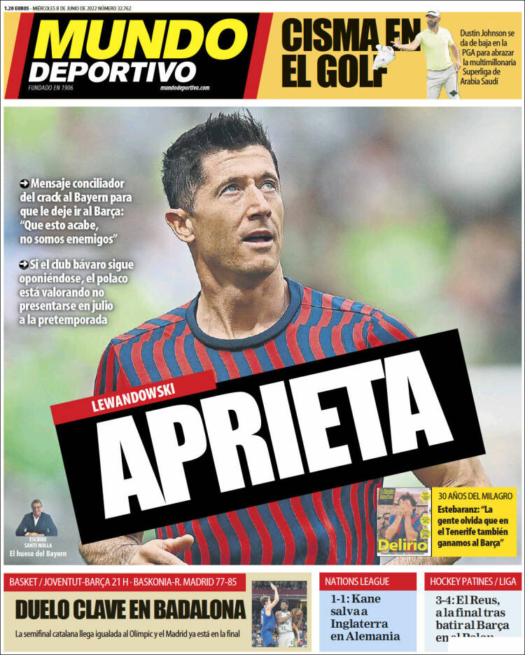 Portada de El Mundo Deportivo (Spain)