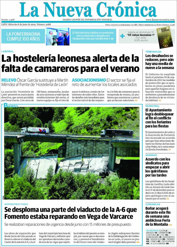 Portada de La Nueva Crónica (Spain)