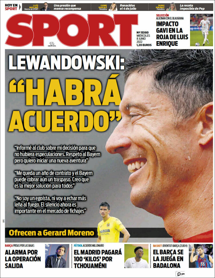 Portada de Sport (Spain)