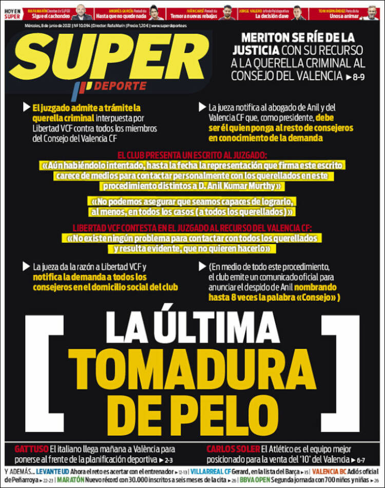 Portada de Superdeporte (Spain)