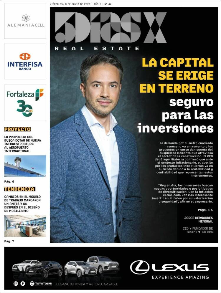 Portada de 5 Días (Paraguay)