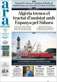 Portada de Ara (Espagne)