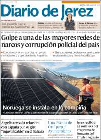 Portada de Diario de Jerez (Espagne)