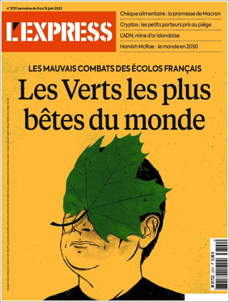 Portada de L'Express (France)
