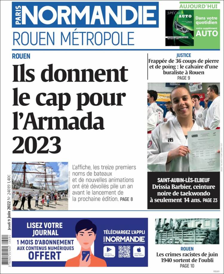 Portada de Paris Normandie (France)