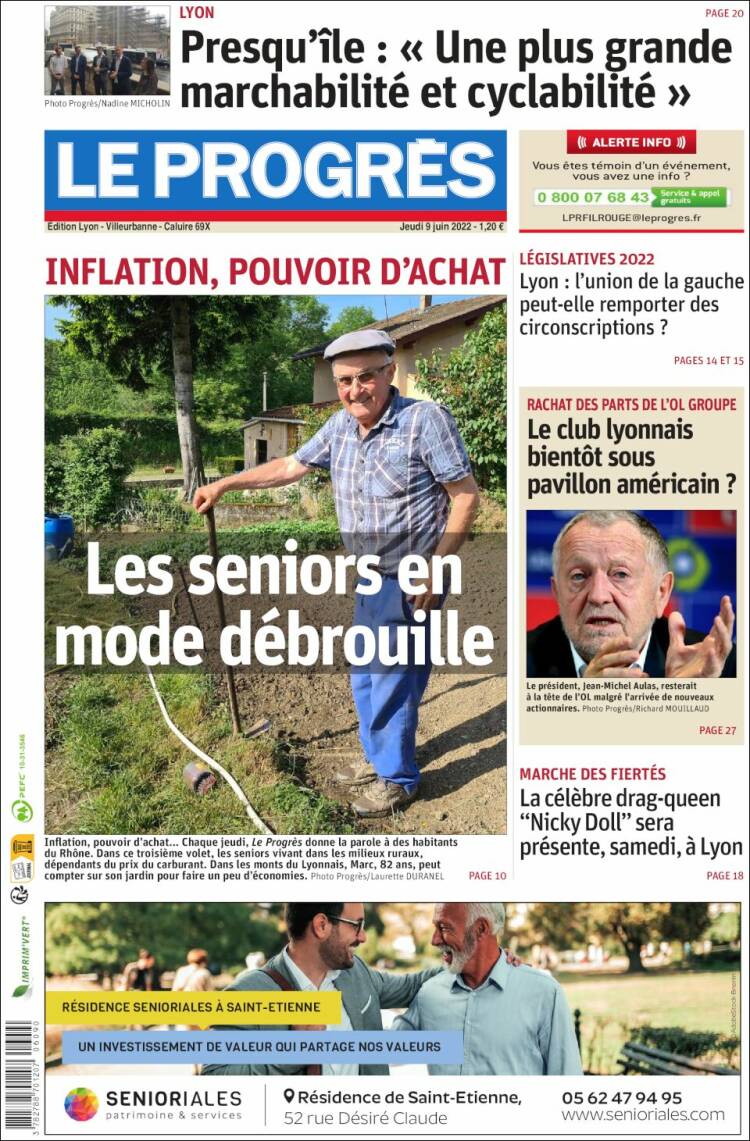 Portada de Progres de Fecamp (France)
