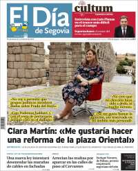 Portada de El Día de Segovia (España)