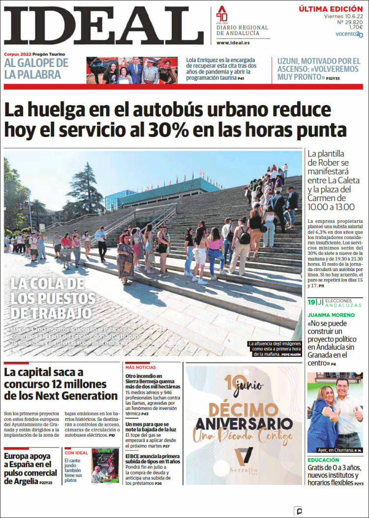 Portada de Ideal (España)