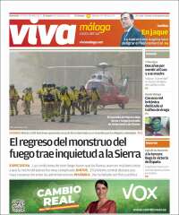Portada de Viva Málaga (España)