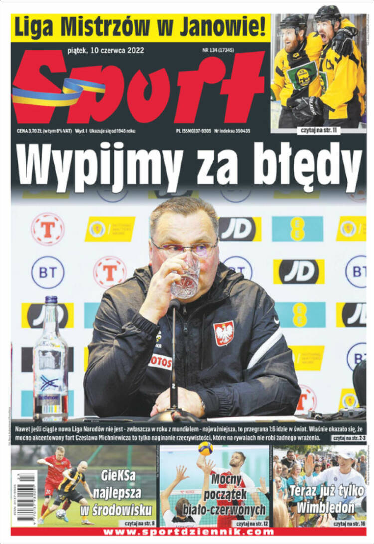 Portada de Katowicki Sport (Polonia)