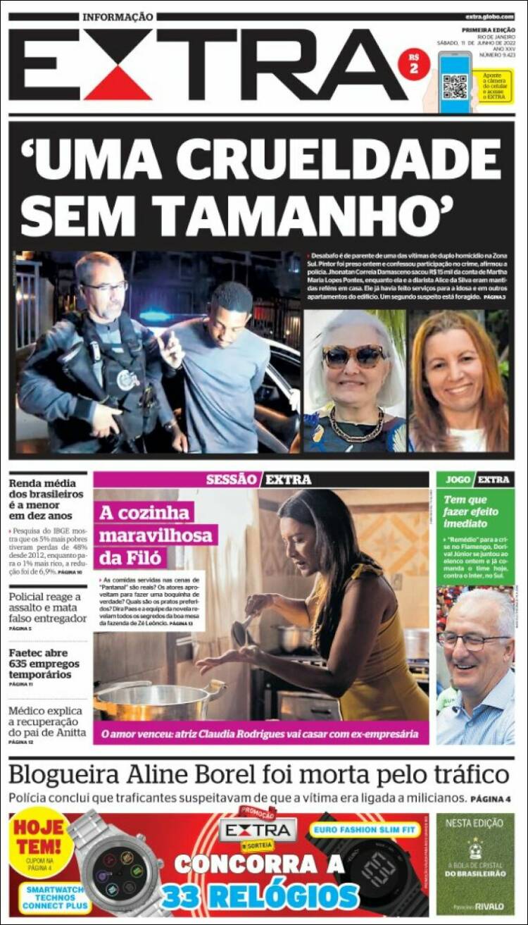 Portada de Extra (Brasil)