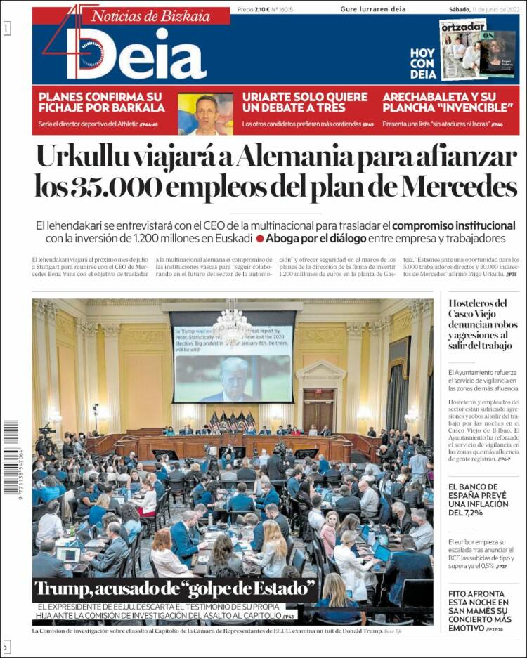 Portada de Deia (Espa&ntilde;a)