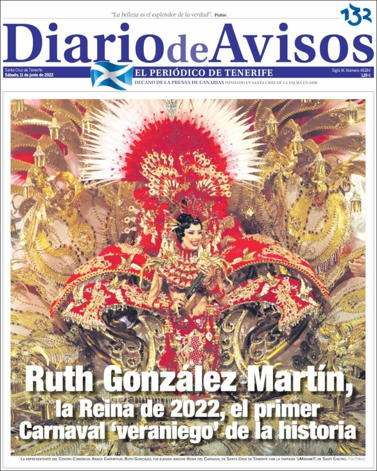 Portada de Diarios de Avisos (Espa&ntilde;a)