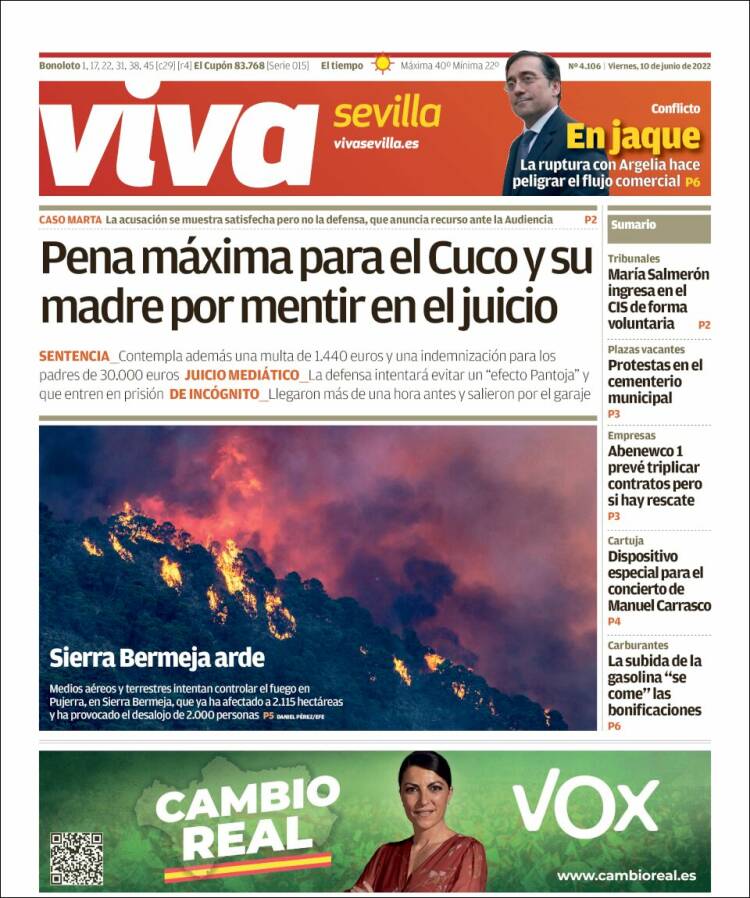 Portada de Viva Sevilla (Espa&ntilde;a)