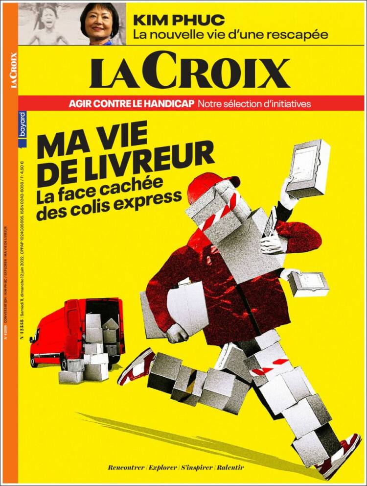 Portada de La Croix (Francia)