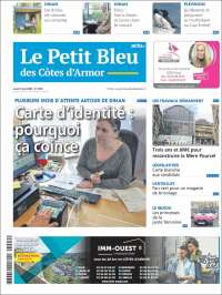Portada de Le Petit Bleu (Francia)