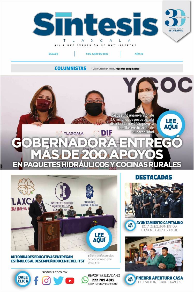 Portada de Síntesis de Tlaxcala (Mexique)