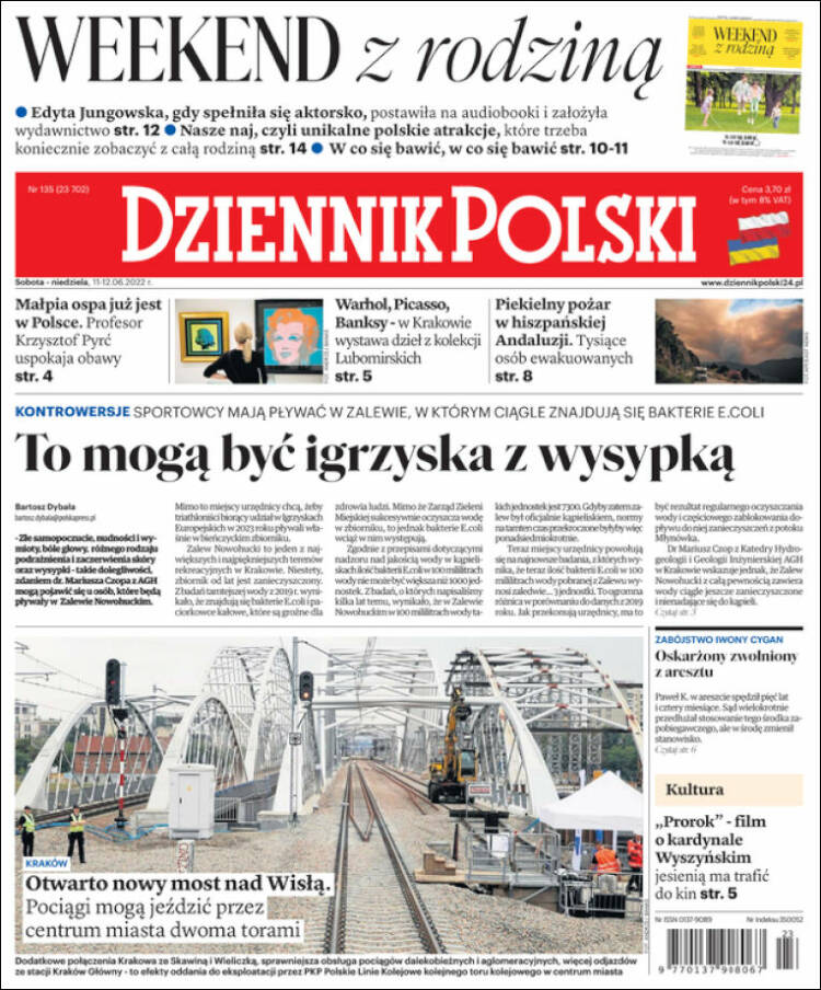 Portada de Dziennik (Polonia)