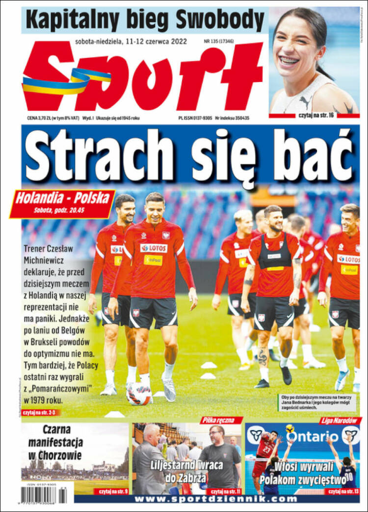 Portada de Katowicki Sport (Polonia)
