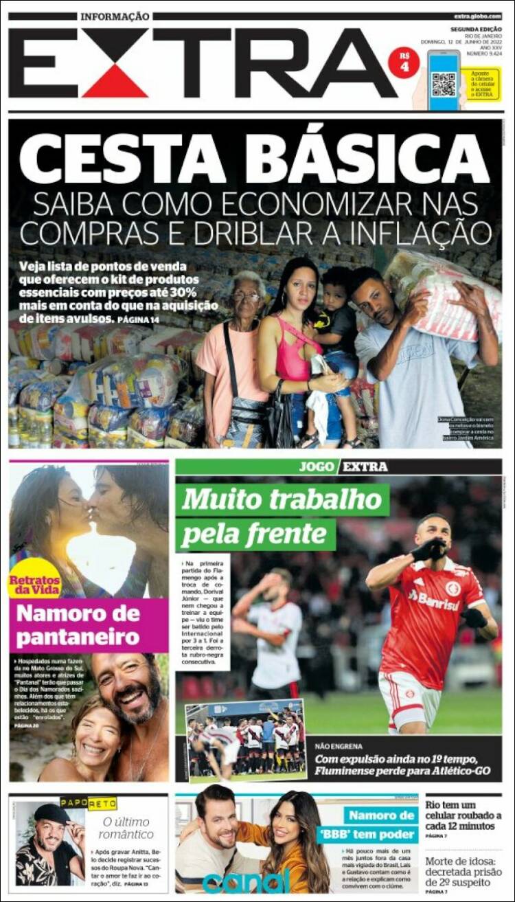 Portada de Extra (Br&eacute;sil)