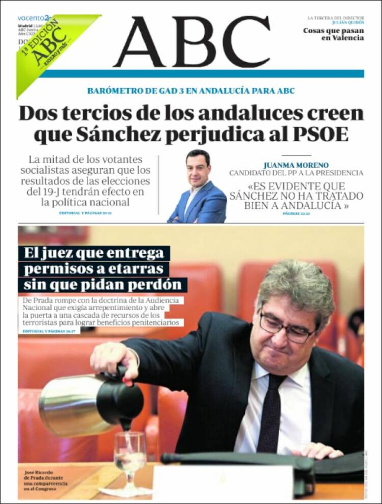 Portada de ABC (España)