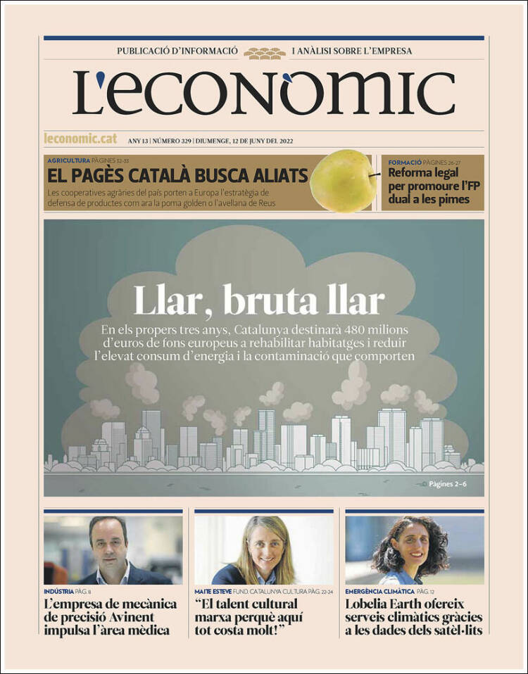 Portada de L'Econòmic (España)