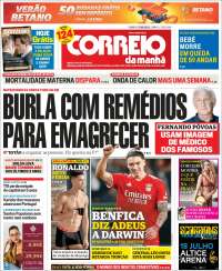 Portada de Correio da Manhã (Portugal)