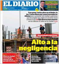 Portada de El Diario NY (USA)