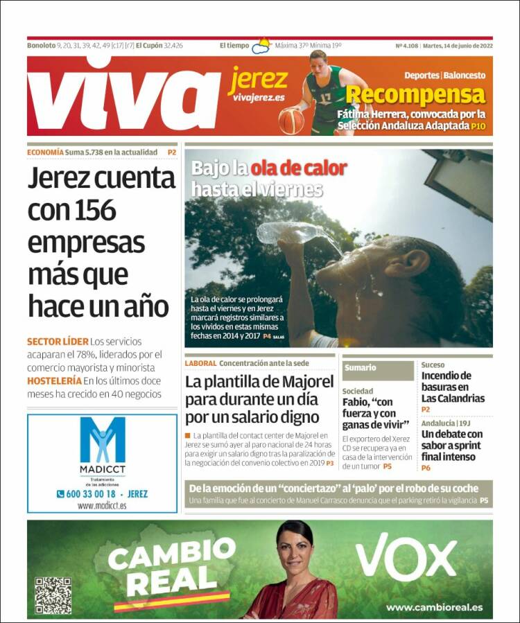 Portada de Información - Jerez (España)