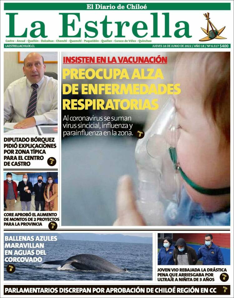 Portada de Estrella de Chiloé (Chile)